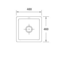 SHAWS Square Inset Undermount Sink