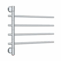 Thermorail SV24 Straight/Round 600 x 540mm Swivel Heated Towel Rail