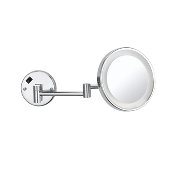 Argent LED Wall Mounted Magnifying Mirror