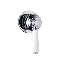 Armando Vicario Provincial Shower Wall Mixer - Chrome