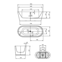 Kaldewei Meisterstuck Classic Duo Oval