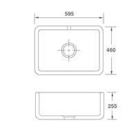 Shaws Butler 600 Fireclay Butler Sink