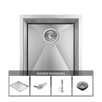 Abey Piazza CR340 Inset or Undermount Sink