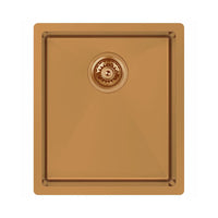 Abey Piazza Square Bowl Artisan Copper