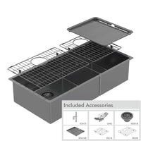 Abey Piazza One & 3-4 Square Bowl Black Pearl