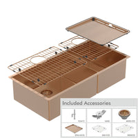 Abey Piazza One & 3-4 Square Bowl Artisan Copper
