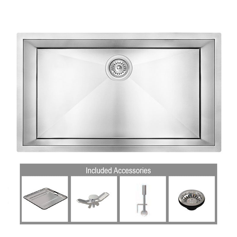 Abey Piazza CR720 Inset or Undermount Sink