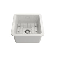 Turner Hastings Cuisine 46 x 46 Inset / Undermount Fine Fireclay Sink