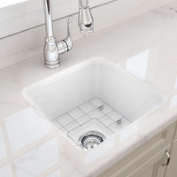 Turner Hastings Cuisine 46 x 46 Inset / Undermount Fine Fireclay Sink