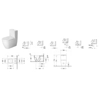 Duravit Me by Starck Back to Wall Toilet