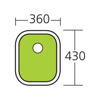 Oliveri Diaz Undermount Sink DZ150U