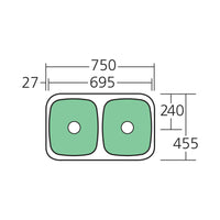 Oliveri Endeavour Sink EE63U
