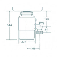 InSinkErator Evolution 250 Food Waste Disposer