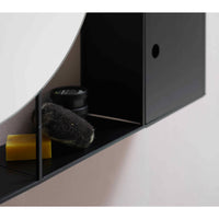 Ex.t FELT - Wall mounted modular system - Composition 2 - Black