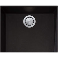OLIVERI Santorini Black Large Bowl Undermount Sink | The Source - Bath • Kitchen • Homewares