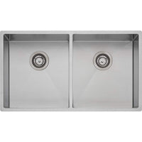 OLIVERI Spectra Double Bowl Stainless Sink | The Source - Bath • Kitchen • Homewares