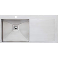 OLIVERI Professional Series Single Bowl Sink with Drainer | The Source - Bath • Kitchen • Homewares