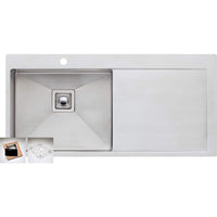 OLIVERI Professional Series Single Bowl Sink with Drainer | The Source - Bath • Kitchen • Homewares