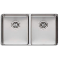 OLIVERI Sonetto Double Bowl Undermount Sink | The Source - Bath • Kitchen • Homewares