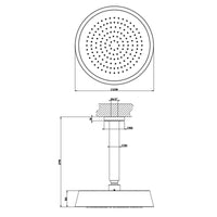 Gessi Cono Vertical Shower - Chrome