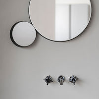 Ex.t Gravity Round Mirror White