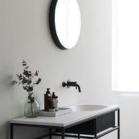 Ex.t Gravity Round Mirror Black