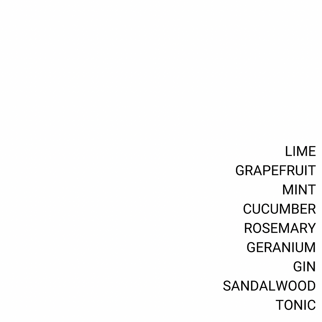 GIN & TONIC