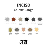 Gessi Inciso Ceiling-Mounted Shower Head - Aged Bronze