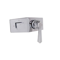 Parisi Jazz Lever Wall Mixer with 2-Way Diverter - Chrome