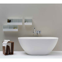 Ex.t JUNE - Bathtub with swivel siphon