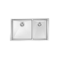 Abey Montego Large Bowl & Three Quarter Bowl Sink