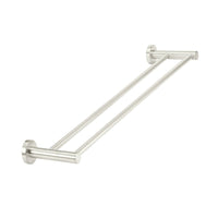 Meir Round Double Towel Rail 600mm