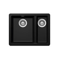 Abey SCHOCK Soho Topmount-Undermount 1 & 1-2 Bowl Sink - Magma