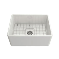 Turner Hastings Novi 60 x 46 Fine Fireclay Butler Sink Gloss White