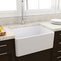 Turner Hastings Novi 60 x 46 Fine Fireclay Butler Sink Gloss White