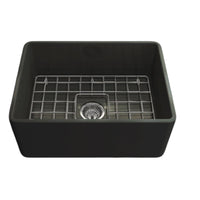 Turner Hastings Novi 60 x 46 Fine Fireclay Butler Sink Matte Black