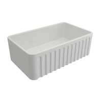 Turner Hastings Novi 75 x 46 Fine Fireclay Butler Sink - Matte White