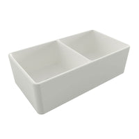 Turner Hastings Novi 85 x 46 Fine Fireclay Butler Sink - Matte White