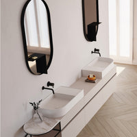 Ex.t Nouveau Shelf Mirror Black