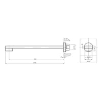 Parisi Blade Wall Spout