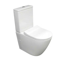 Parisi Ellisse PN820 Ambulant Rimless Wall Faced Suite with S-Close Seat