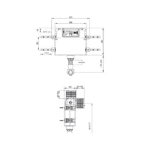 Parisi Undercounter Concealed Cistern PA135