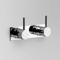 ASTRA WALKER Icon Twin Mixers on Backplate | The Source - Bath • Kitchen • Homewares