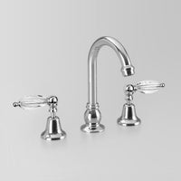 Astra Walker Olde English Basin Set With Swarovski Crystal Levers