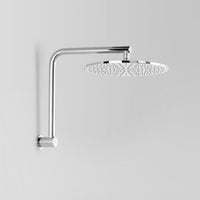 ASTRA WALKER Icon Wall Mounted Shower Arm & 300mm Rose | The Source - Bath • Kitchen • Homewares