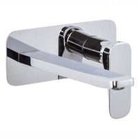 Fima Quad Wall Mounted Basin Mixer 212mm - Chrome