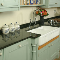 Shaws Ribchester Classic Double Bowl Fluted Front Sink