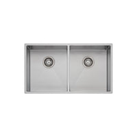 Oliveri Spectra Double Bowl Sink Black