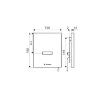 Schell Edition E WC Sensor Plate