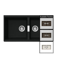 Abey SCHOCK Horizont Undermount Double Bowl Sink
